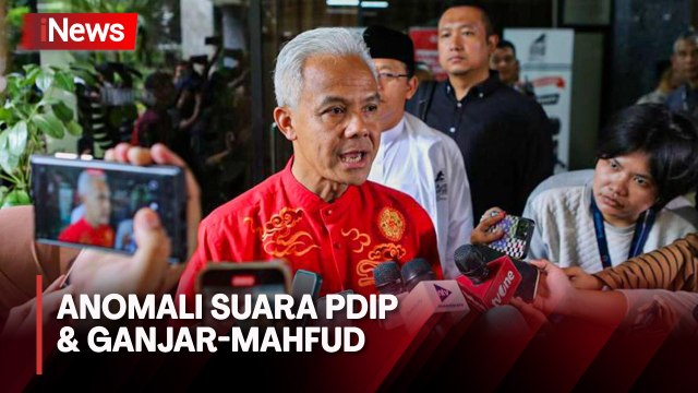 Ganjar Pranowo Bicara Anomali Suara PDIP & Ganjar-Mahfud di Pemilu 2024