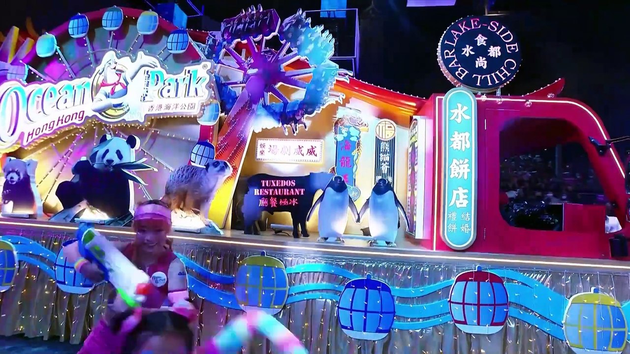 Hongkong feiert das jahr des drachen!