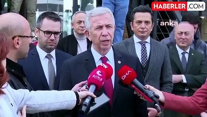 Mansur Yavaş: Rakibim projelerimi taklit ediyor