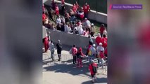 Kansas City Chiefs fans tackle alleged shooter at Super Bowl parade