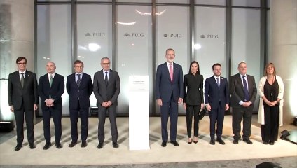 Los Reyes inauguran la segunda Torre Puig en Barcelona