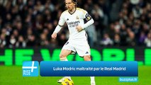 Luka Modric maltraité par le Real Madrid