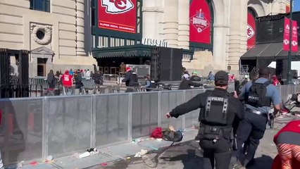 Gunfire Erupts At The End Of The Super Bowl Parade In Kansas City