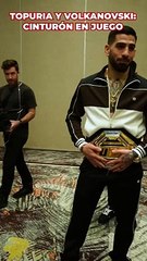 El momentazo de Topuria con el cinturón de Volkanovski: “Es la diferencia entre la gente y yo”