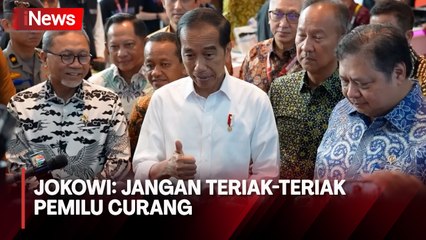 Jangan Teriak-Teriak, Jokowi Minta Laporkan Kecurangan Pemilu 2024 ke Bawaslu dan MK