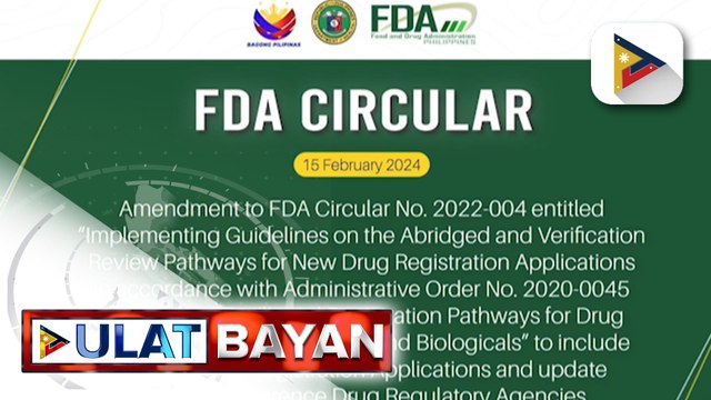 Proseso sa pagpaparehistro ng generic drugs, pinabilis ng FDA