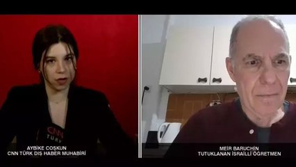 İşkence gören İsrailli öğretmen CNN Türk'e konuştu