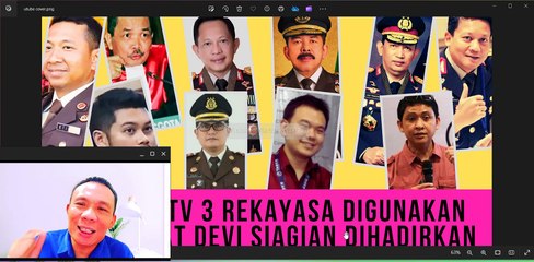 BUKTI 27: KESAKSIAN DEVI SIAGIAN DIKONFIRMASI DENGAN VIDEO CCTV 3 REKAYASA