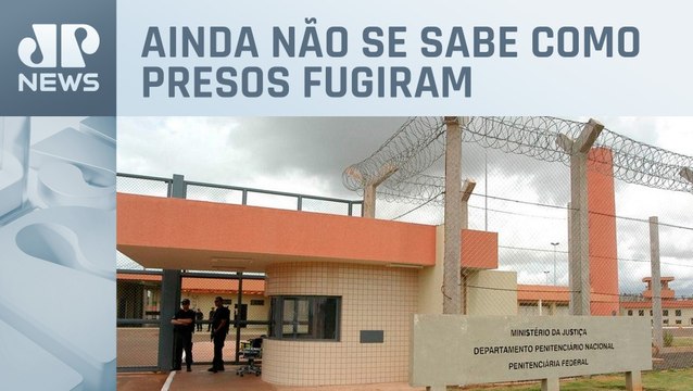 PF envia drones para ajudar em busca por fugitivos do presídio de Mossoró, no RN