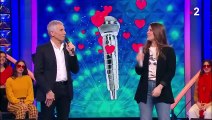 Nagui fait une déclaration d'amour à sa femme en direct sur le plateau de N'oubliez pas les paroles