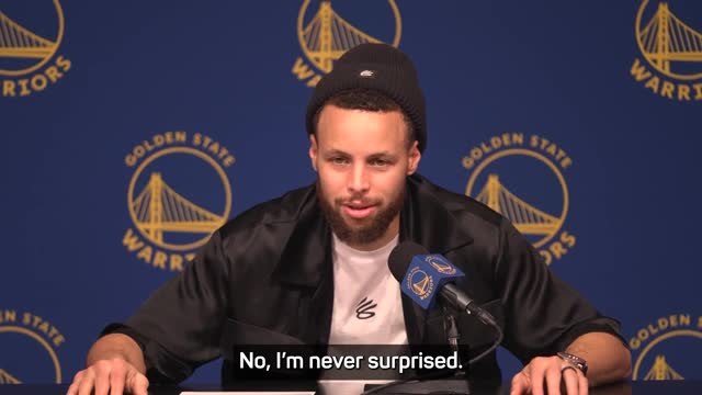 'It was a nice surprise' - Curry reacts to Warriors' LeBron bid