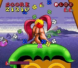 Plok! online multiplayer - snes