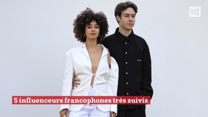 5 influenceurs francophones très suivis