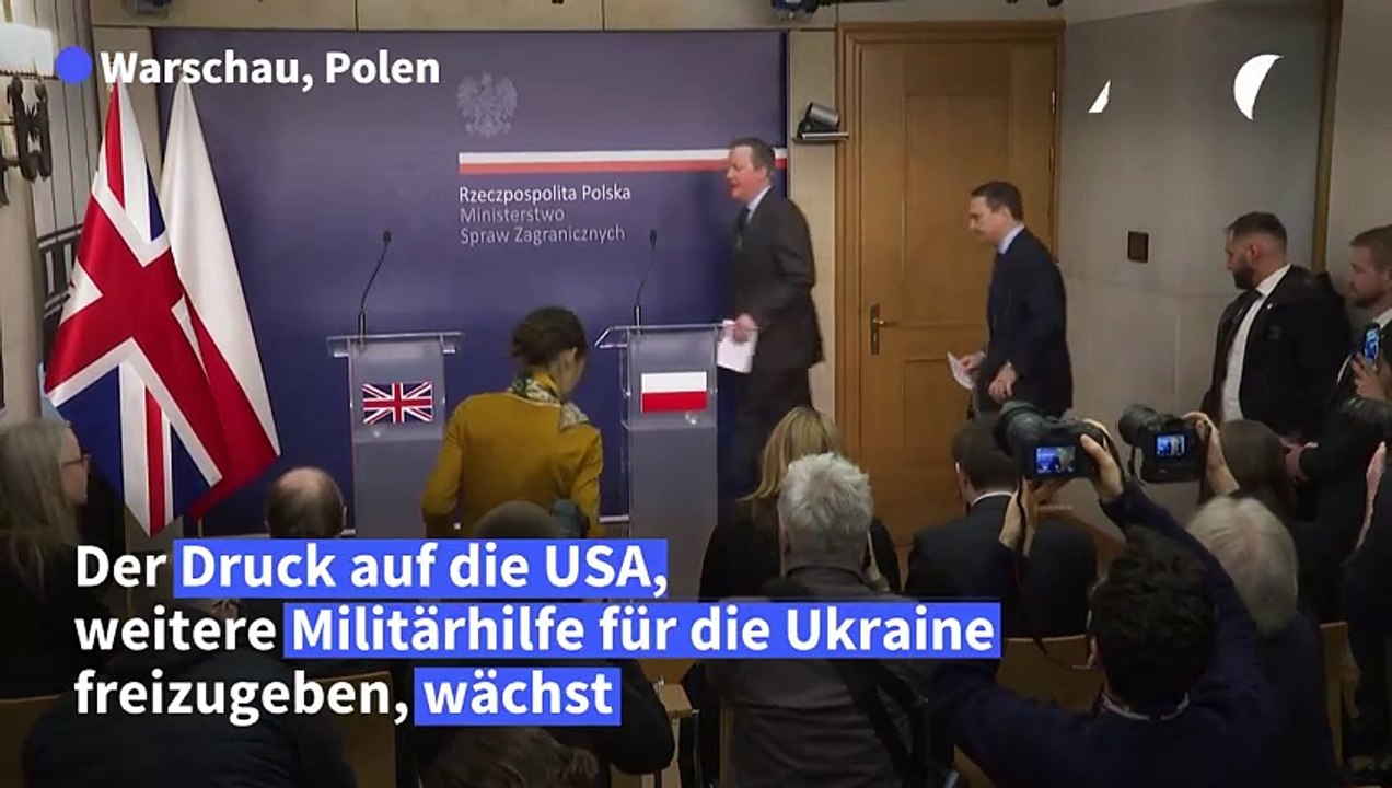 Ukraine-Hilfen: Verbündete erhöhen Druck auf die USA
