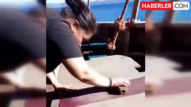 Marmara Denizi'nde batan gemideki aşçının son görüntüleri ortaya çıktı