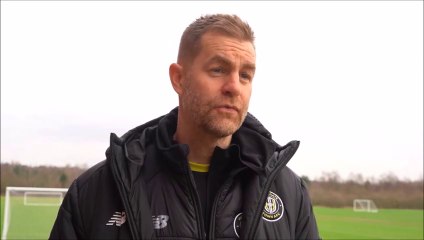 Harrogate Town - Manager Simon Weaver on weekend trip to Crewe Alexandra