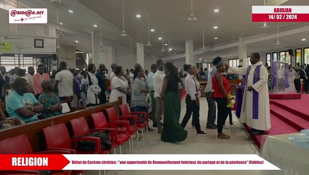 Début du Carême chrétien - une opportunité de Renouvellement Intérieur, du partage et de la pénitence (Fidèles)