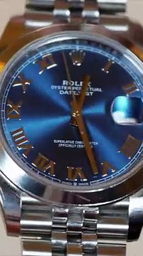 Cette config tu aimes ⁉️Jubilee lunettes lisse avec chiffres romains sur cette Datejust de #rolex