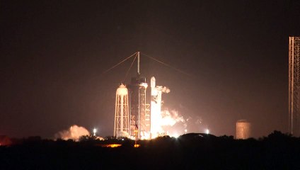 Nave espacial privada de EEUU despega hacia la Luna