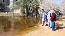 ارتفاع غير مسبوق للمياه الجوفية يثير القلق في زلتين في غرب ليبيا