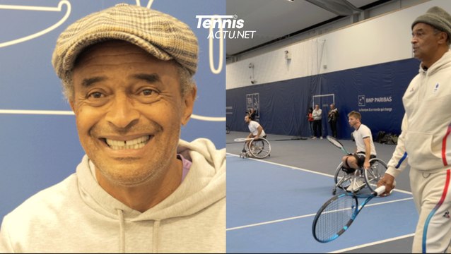 Tennis - Paris 2024 - Jeux Olympiques - Jeux Paralympiques - L'Entretien Yannick Noah, capitaine de l'équipe de France de Tennis-Fauteuil : C'est une aventure humaine avant tout