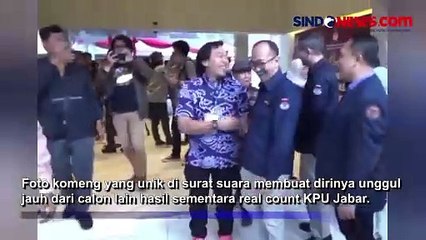 Unggul Jauh dari Calon DPD Jabar yang Lain, Komeng Diprediski Lolos ke Senayan