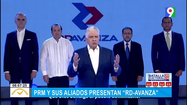 PRM y sus aliados presentan “RD-Avanza” | El Despertador