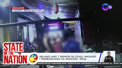 16 na babae kabilang ang 7 menor de edad, nasagip sa umano'y pambubugaw sa Angono, Rizal | SONA