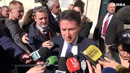 Conte: "Incontro con Landini non lede la rispettiva autonomia"