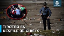 Tiroteo en desfile de Chiefs deja un muerto y 22 heridos