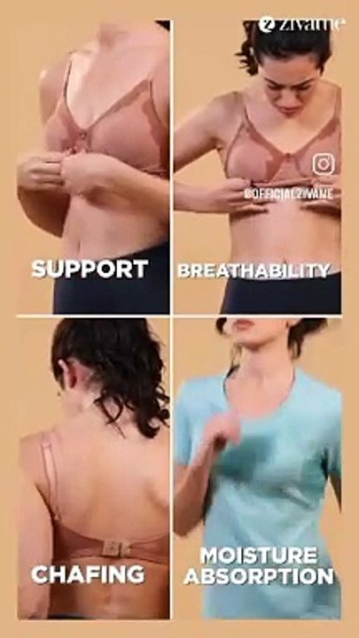 Unleash Your Fitness with Zivame Sportswear Bra! ️‍♀️