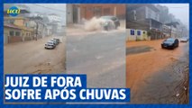 Chuvas em Juiz de Fora causam estragos e alagamentos