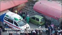 Behatolt az izraeli hadsereg a Gáza déli részén fekvő Nasszer kórházba