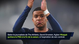 PSG - Kylian Mbappé aurait annoncé son départ