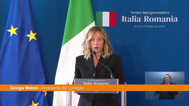 Meloni Tra Italia e Romania rapporti molto forti