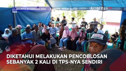 Anggpta KPPS di Baubau Nyoblos Dua Kali, Alasannya Demi Orang Tua