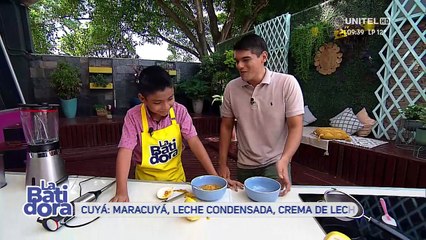 Farid debuta como ‘minichef’ en La Batidora con un postre que lleva cuatro ingredientes