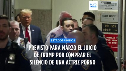 Donald Trump debe comparecer ante la Justicia a finales de marzo