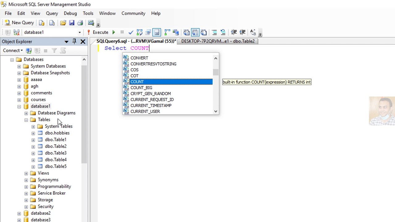How to Count records in Query Sql Server database with and without duplicate valuesuplicate values