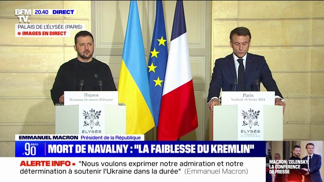 Guerre en Ukraine: La France s'est engagée à apporter jusqu'à trois milliards d'euros d'aide militaire supplémentaire affirme Emmanuel Macron