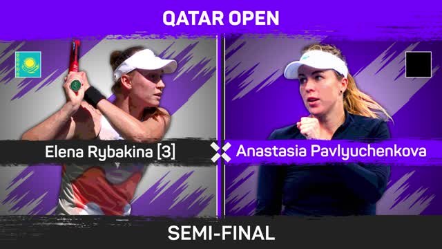 Rybakina win sets up final clash against Swiatek