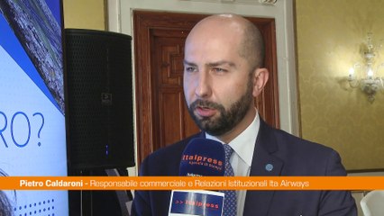 Caldaroni "Scalo Reggio Calabria e territorio importanti per Ita"