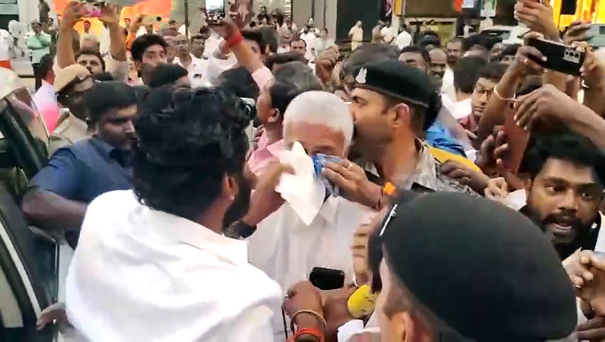 பாஜக தலைவருடன் செல்பி எடுக்க முயன்று மூக்கு உடைபட்ட தொண்டர்; அண்ணாமலையின் செயலால் நிர்வாகி நெகிழ்ச்சி