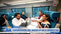 Zoé Robledo inicia supervisión del modelo IMSS-Bienestar