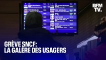 Grève SNCF: la galère des usagers