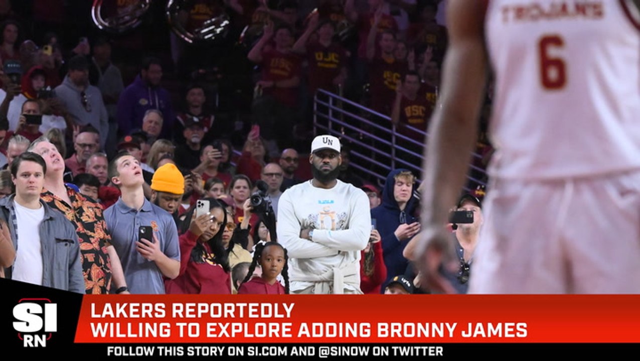 Lakers Reportedly Willing to Explore Adding Bronny James
