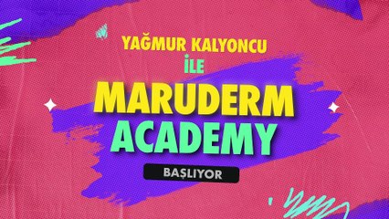 Maruderm Academy de ünlü konuklar eşliğinde güzellik sohbetleri devam ediyor