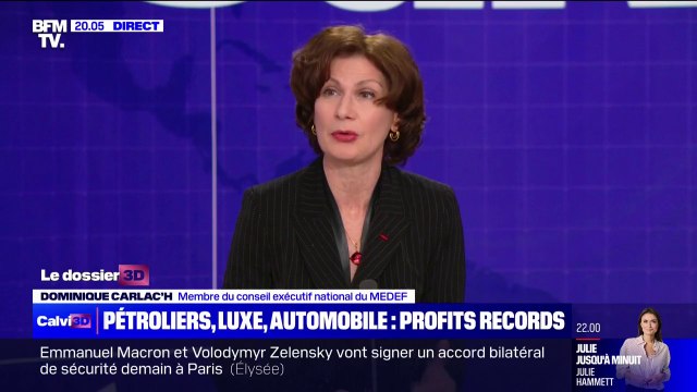Bénéfices record du CAC40: Il faut se réjouir de ce succès , affirme Dominique Carlac’h (MEDEF)