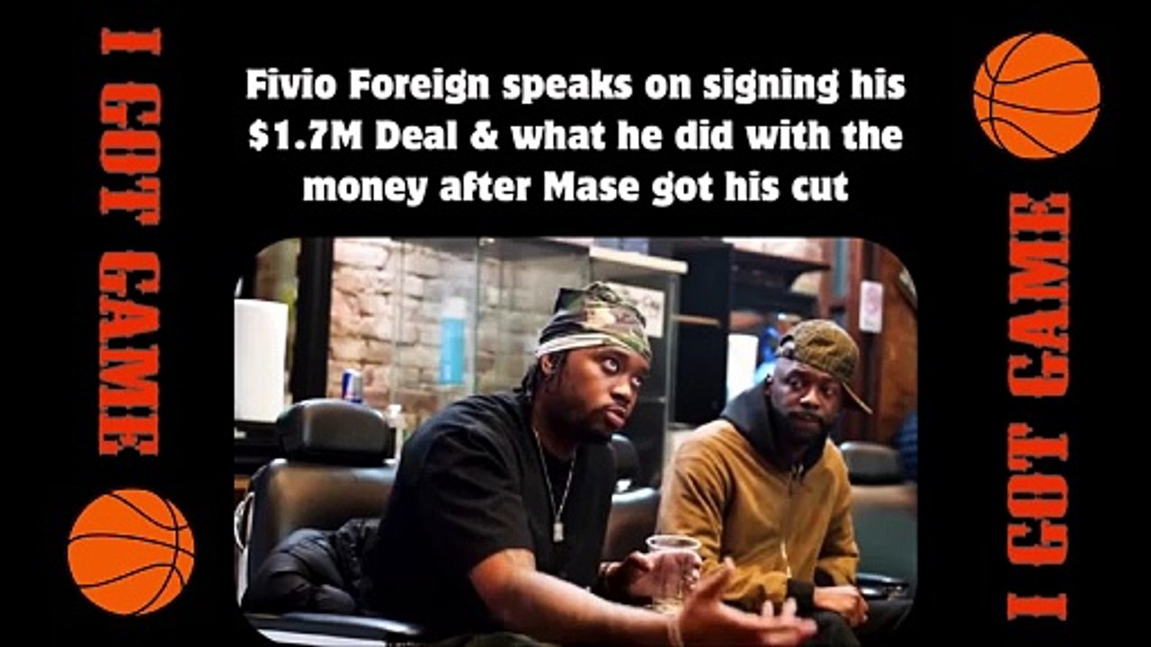 Fivio Foreign Spent $1.7 Million Deal After $750,000 Went to Mase