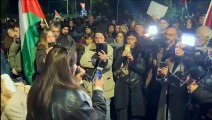 Firenze, manifestazione pro Palestina di fronte alla Rai